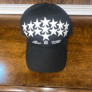 Amiri Stars Cotton Trucker Hat